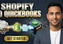 sync shopify to quickbooks with make com